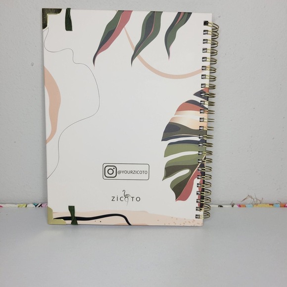 Zicoto NEW Abstract Leaves To Do Planner - Picture 2 of 6